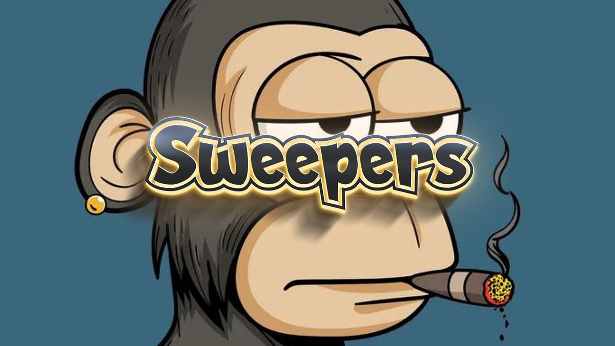 LegacyLab_'s tweet card. The Sweepers Club has “swept” the Simp Ape Yacht Club by racking up 84 of their NFTs for the Vault auction house.