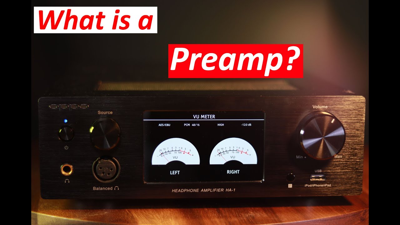 explosion_aaron's tweet card. What is a Preamp or Pre/pro?