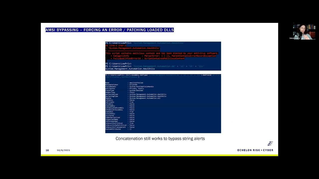 _mikeholcomb_'s tweet card. BSidesGVL 2021 - Dahvid Schloss - "PowerShell's Return to Power"