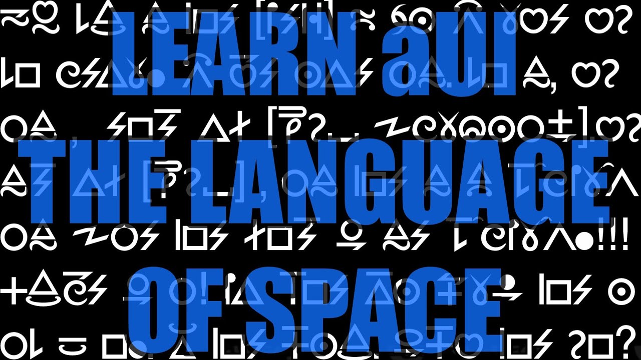 KVCPKVCPKVCP's tweet card. aUI The Language Of Space: Explanation and some Lessons | #conlang