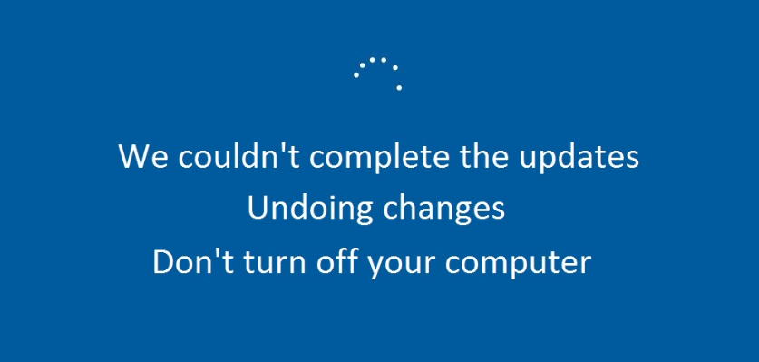 techloriscom's tweet card. Quickly Fix the Windows error: "We Couldn't complete the updates, Undoing changes" without completely reinstalling windows and losing your data.