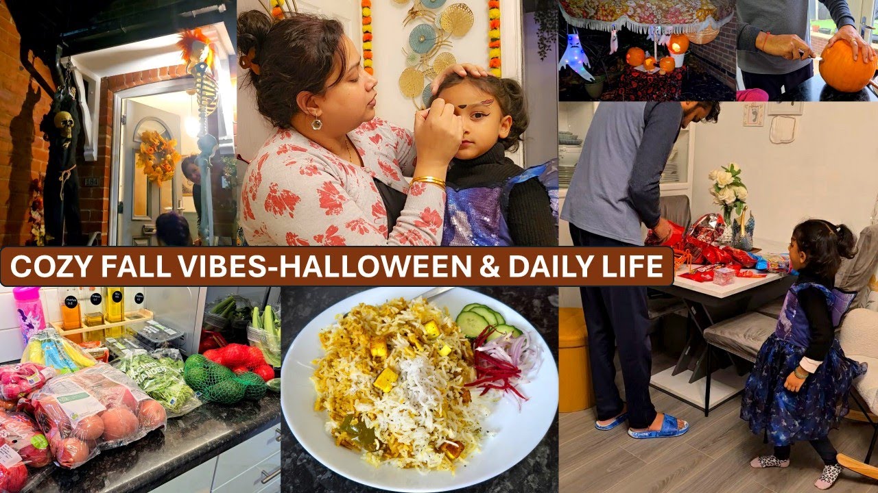 DeepsAIOChannel's tweet card. A Beautiful Autumn Day In English Countryside - Cozy One Pot Lunch,...