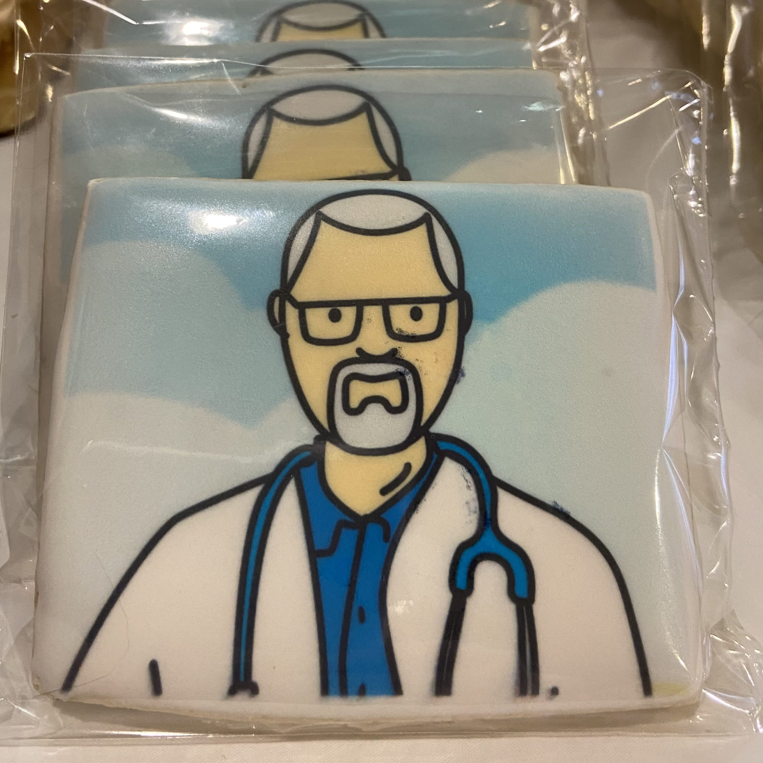doc_rob's tweet card. I think I reached my pinnacle:  I got my face on a cookie! This was part of the 10-year anniversary party we held with a few of my patients who have been with me the longest.  February 5, 2013 was …