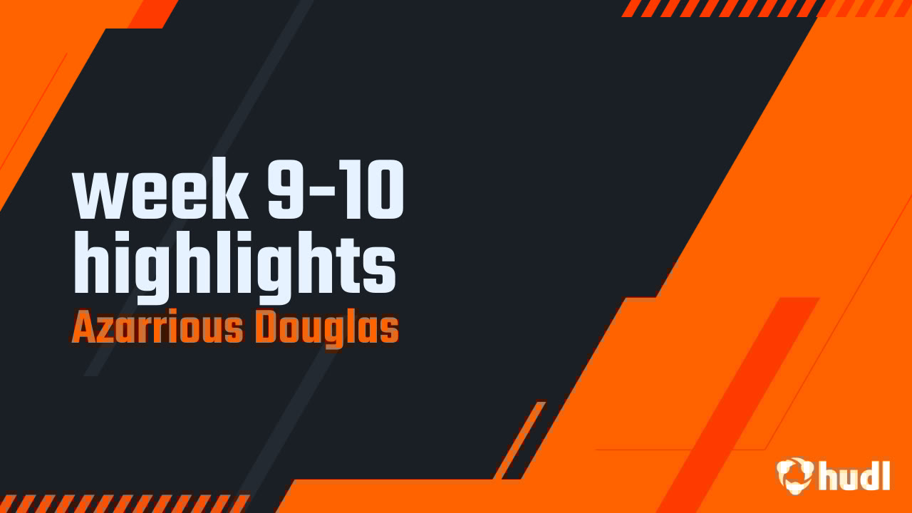 AzarriousD40537's tweet card. week 9-10 highlights