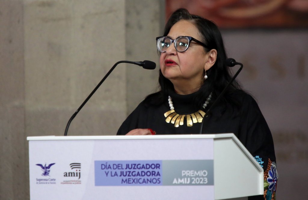 lopezdoriga's tweet card. La ministra presidenta, Norma Piña dijo que en México la justicia enfrenta retos relacionados con la efectiva garantía de la independencia judicial