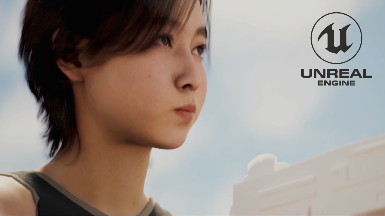 _virtucci's tweet card. Unreal Engine 5 MetaHuman Short Film | Motion Design Text Actor for...