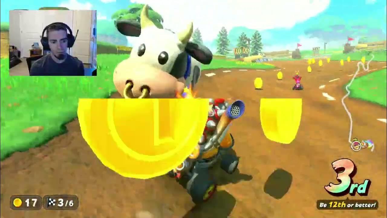 Isisaacback_'s tweet card. Mariokart World Moon Rally 100cc