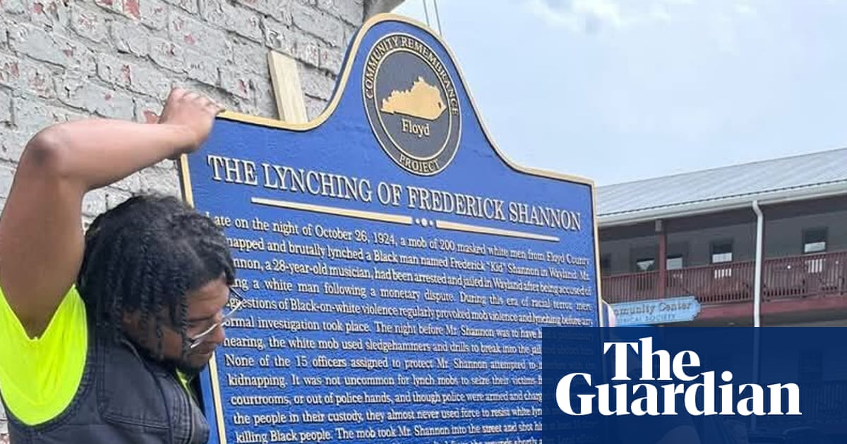 GianlucaJS's tweet card. Since 2021, the Eastern Kentucky Remembrance Project have planted markers memorializing Black residents killed by racist violence