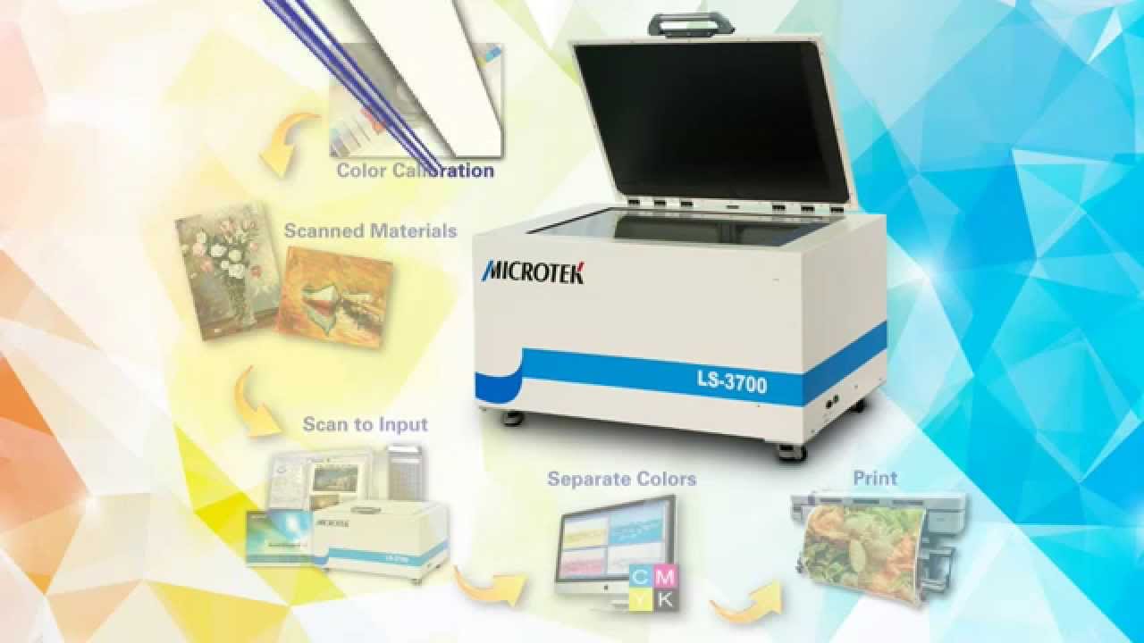 MicrotekScanner's tweet card. Microtek LS-3700 scan to print