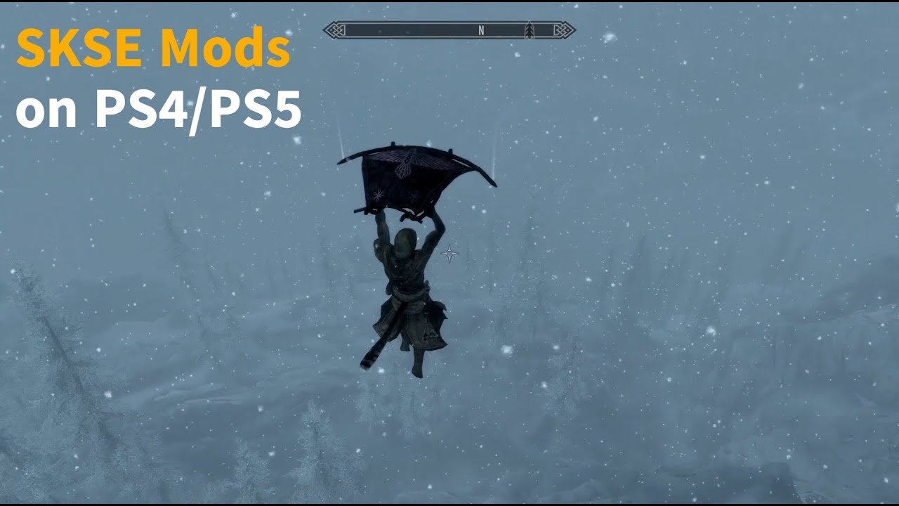 Kernel_Panic___'s tweet card. How to install Skyrim SKSE mods on PS4/PS5
