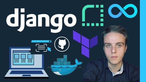 CloudWDjango's tweet card. Master Django DevOps with Infrastructure as Code. Automate deployments using Terraform, Render, Docker and CI/CD