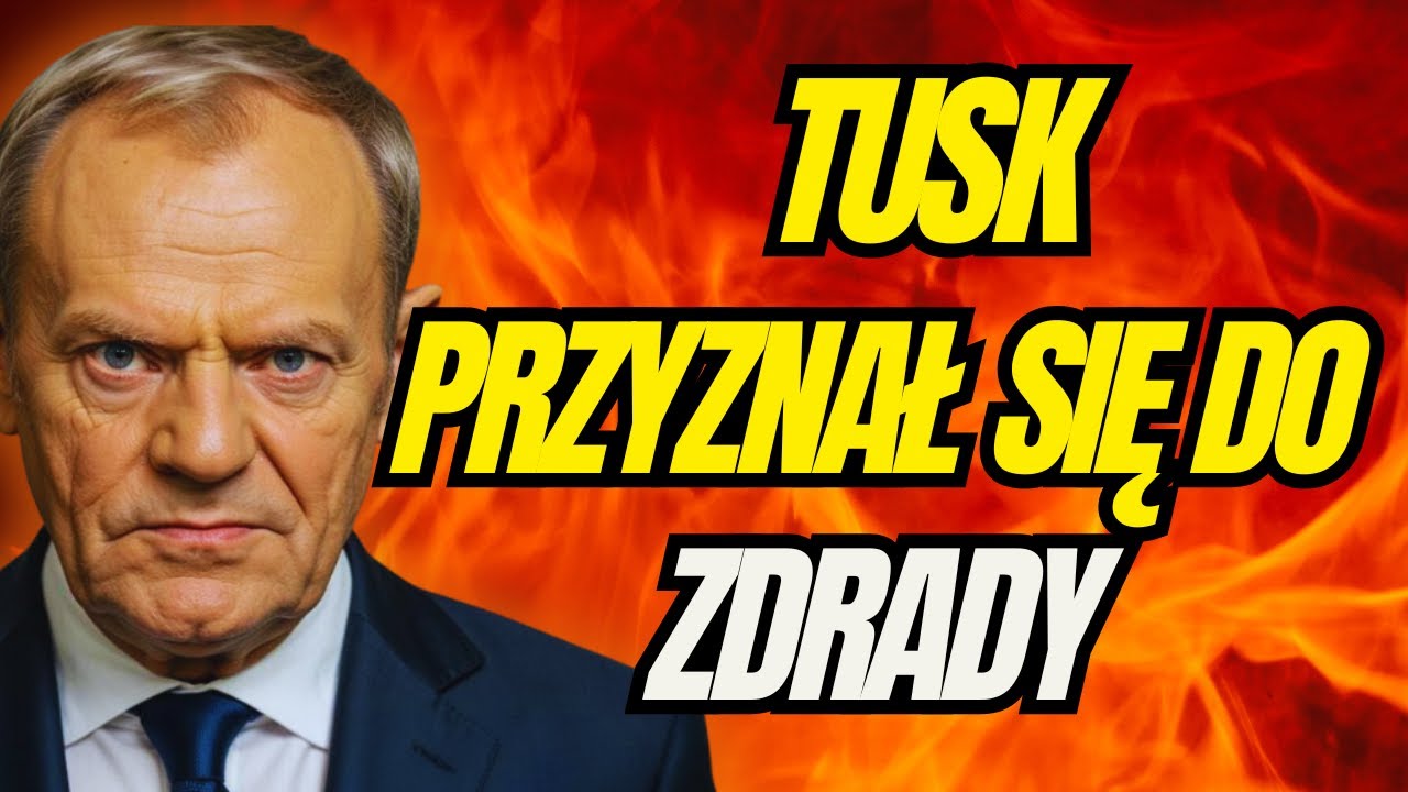 dariuschc's tweet card. TUSK PRZYZNAŁ SIĘ DO ZDRADY