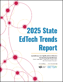 RegLeichty's tweet card. The 2022 State EdTech Trends survey and report is the first attempt to track how state education agencies and policymakers are adapting to a digital world post-pandemic while also identifying state...