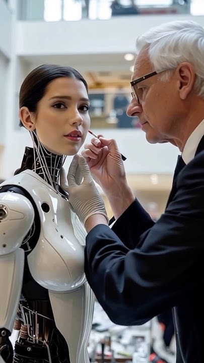 noortje2011's tweet card. This AI Robot Girl Is Getting Ready for a Paris Runway Show #AIrobot...