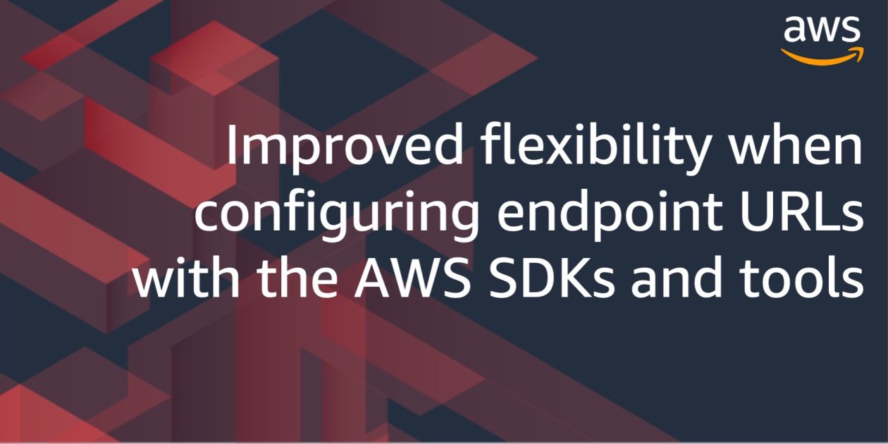 java_shit's tweet card. The AWS SDKs and Tools team is excited to announce improvements for configuration of the endpoint URL used for API service requests through the shared SDK configuration file and environment variables...