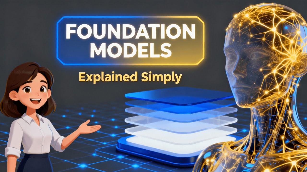 learnitguide's tweet card. Understanding Foundation Models - The Brains Behind Modern AI