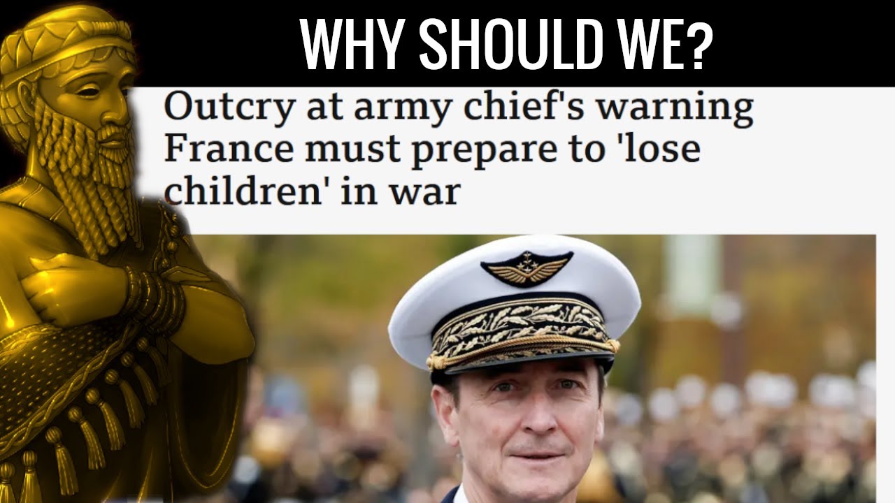 KAdamForrest's tweet card. They Expect Your Children to Die for Them