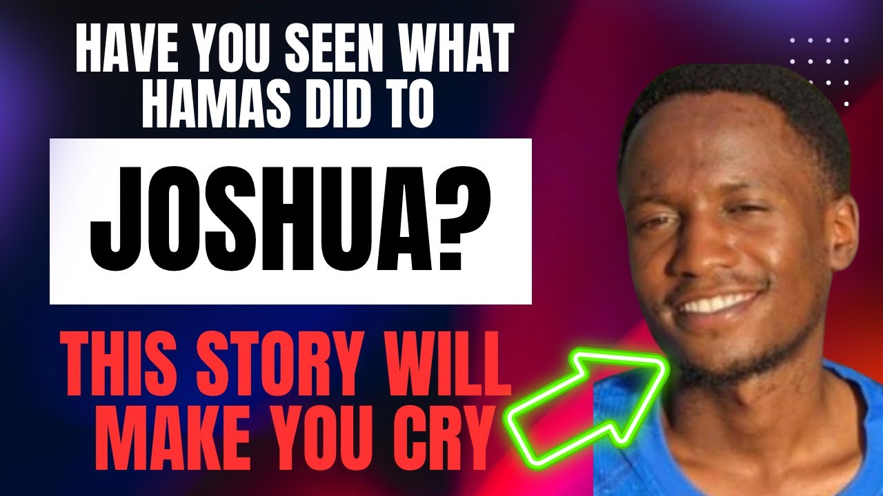 SandeRuby10's tweet card. This Could Have Been Any of Us — Joshua’s Story From October 7th Will...