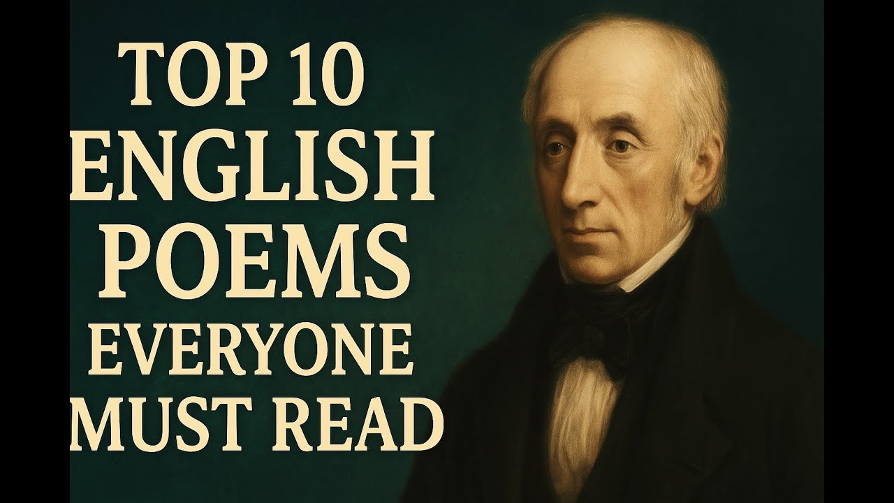 Oksan_ocakturk's tweet card. Top 10 English Poems Everyone Must Read at Least Once