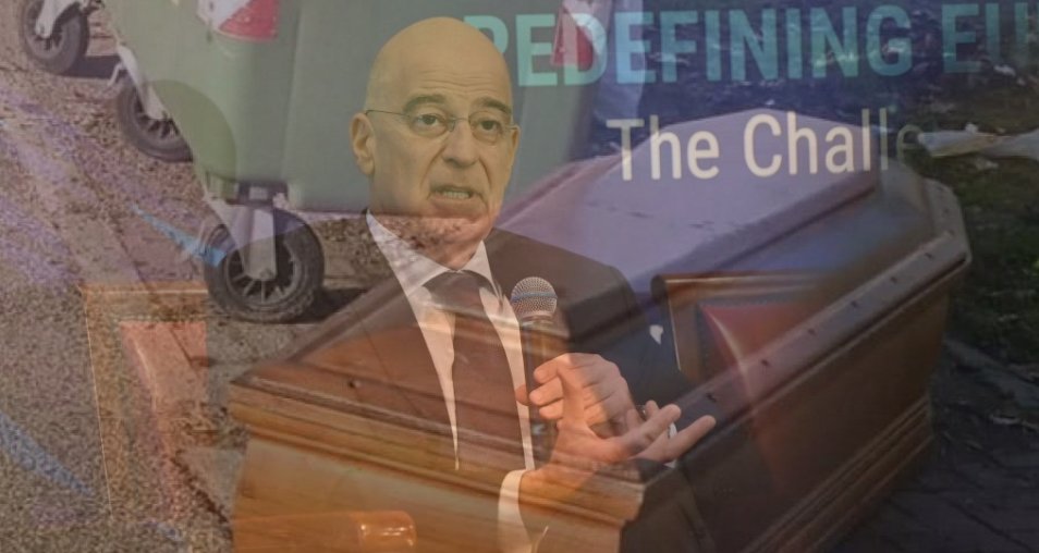 Ellinofreneia's tweet card. Εσείς όταν ο Δένδιας άρχισε να λέει για φέρετρα και θυσίες δεν πιστεύω να πήγε το μυαλό σας σε τίποτα πολεμικές προετοιμασίες, ε; Ή τίποτα νεκρούς φαντάρους…