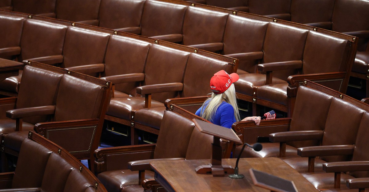 TheAtlantic's tweet card. What the Georgia representative learned in Washington