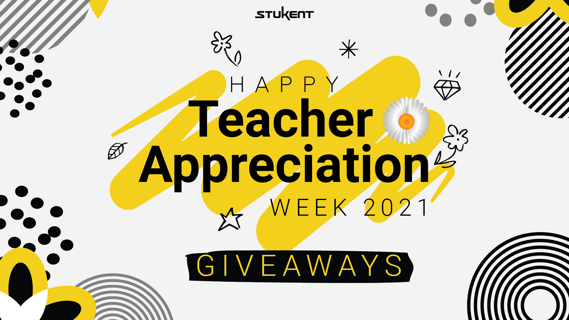 glenithmoncus's tweet card. For Teacher Appreciation Week 2021 Stukent is doing a week of giveaways. Enter for your chance to win one of several prizes including a $1000 gift card!