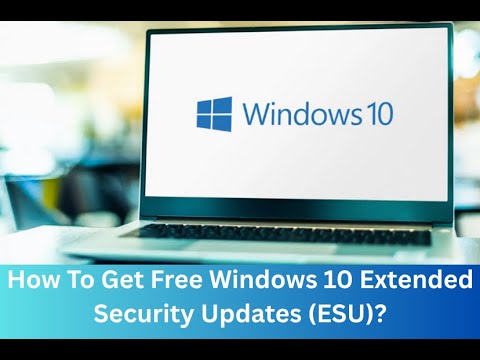 Computerhelp4a1's tweet card. How To Get Free Windows 10 Extended Security Updates (ESU)?