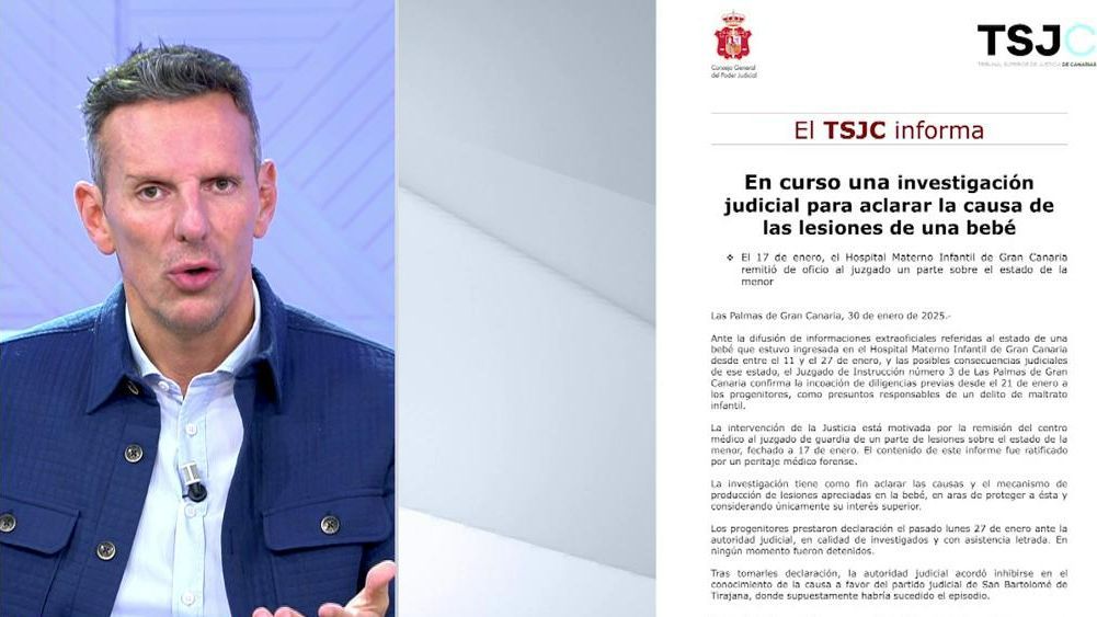 vamosavert5's tweet card. Joaquín Prat leía este jueves un comunicado emitido por el Tribunal de Justicia de Canarias y en el que se hablaba de la investigación judicial por