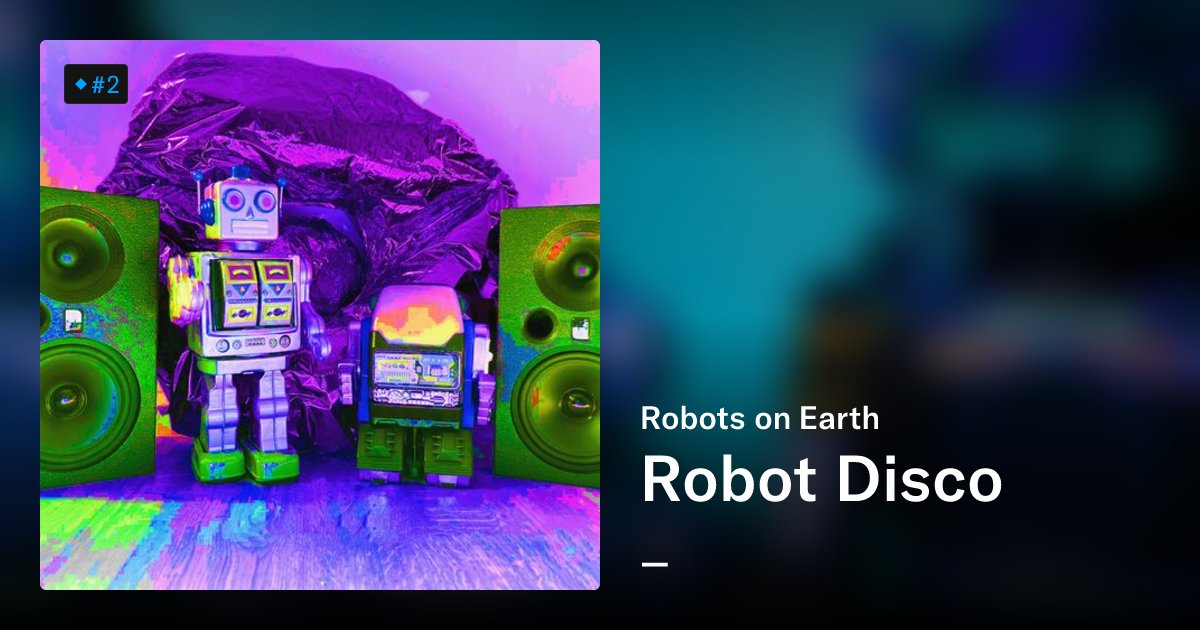 Retroboter's tweet card. A group of robots born in the 1980s/ 1990s. They live like you and me but their goal is none other than to save this dying planet. To date very few have landet on Earth.