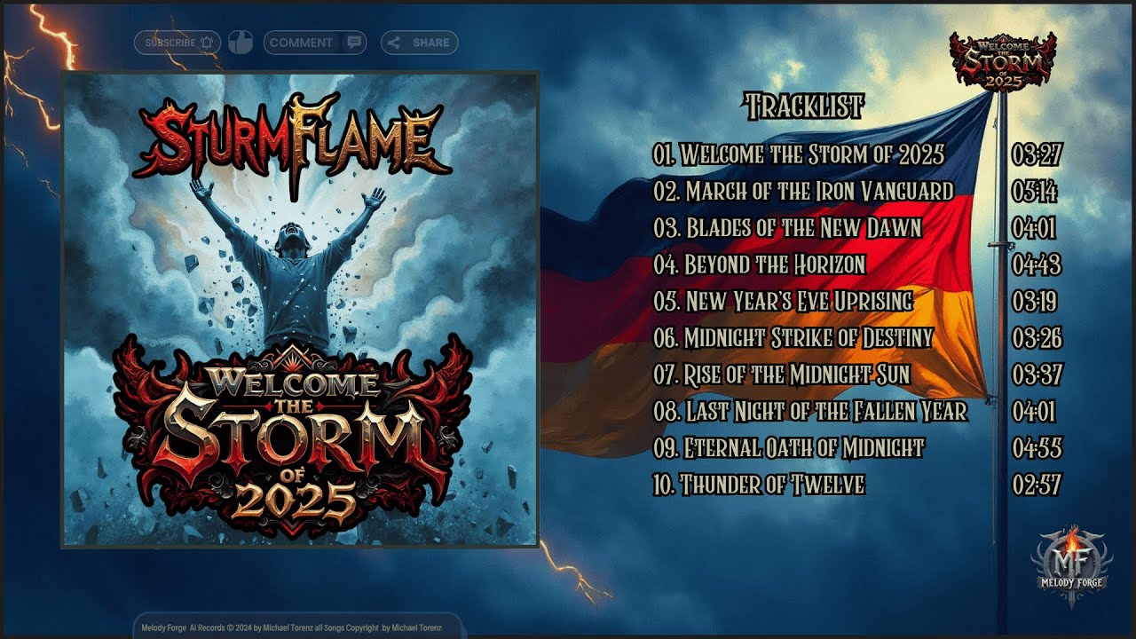mitoworld's tweet card. SturmFlame - Welcome The Storm of 2025 - Full Album