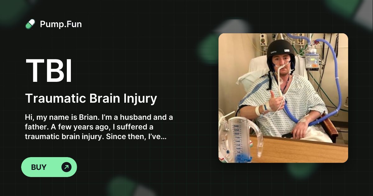 downsin's tweet card. Hi, my name is Brian. I’m a husband and a father. A few years ago, I suffered a traumatic brain injury. Since then, I’ve struggled to walk, speak, and move like I used to. Doctors told me brain...