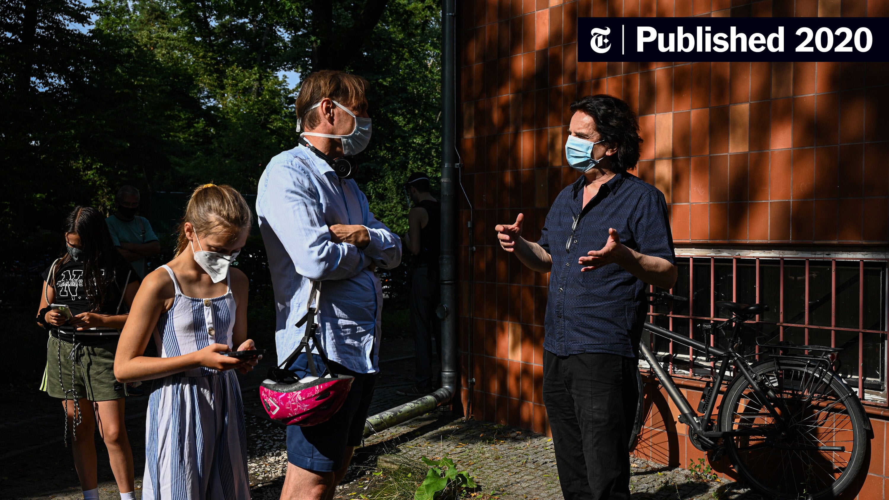 nytimes's tweet card. With nations determined to return to in-person learning, many will have trouble matching Germany’s formula: fast and free testing, robust contact tracing and low community spread.