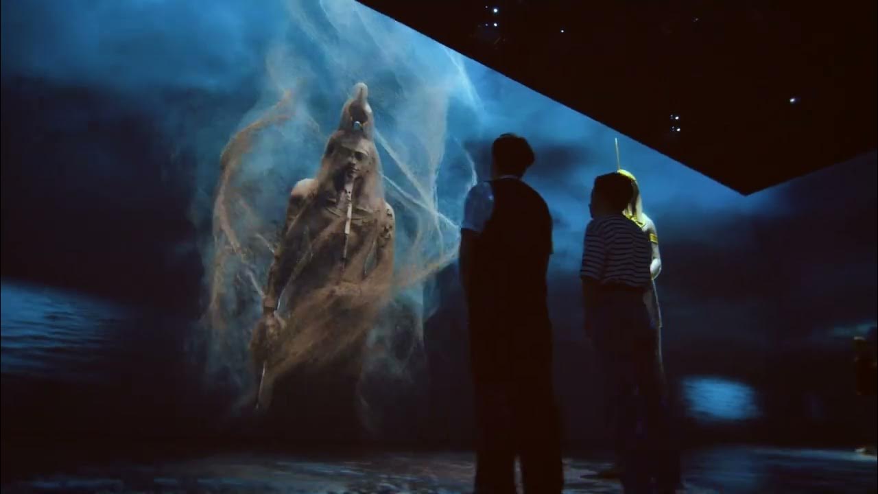 essambahgatezza's tweet card. فيديو ترويجي لافتتاح المتحف المصري الكبير Promotional video for the...