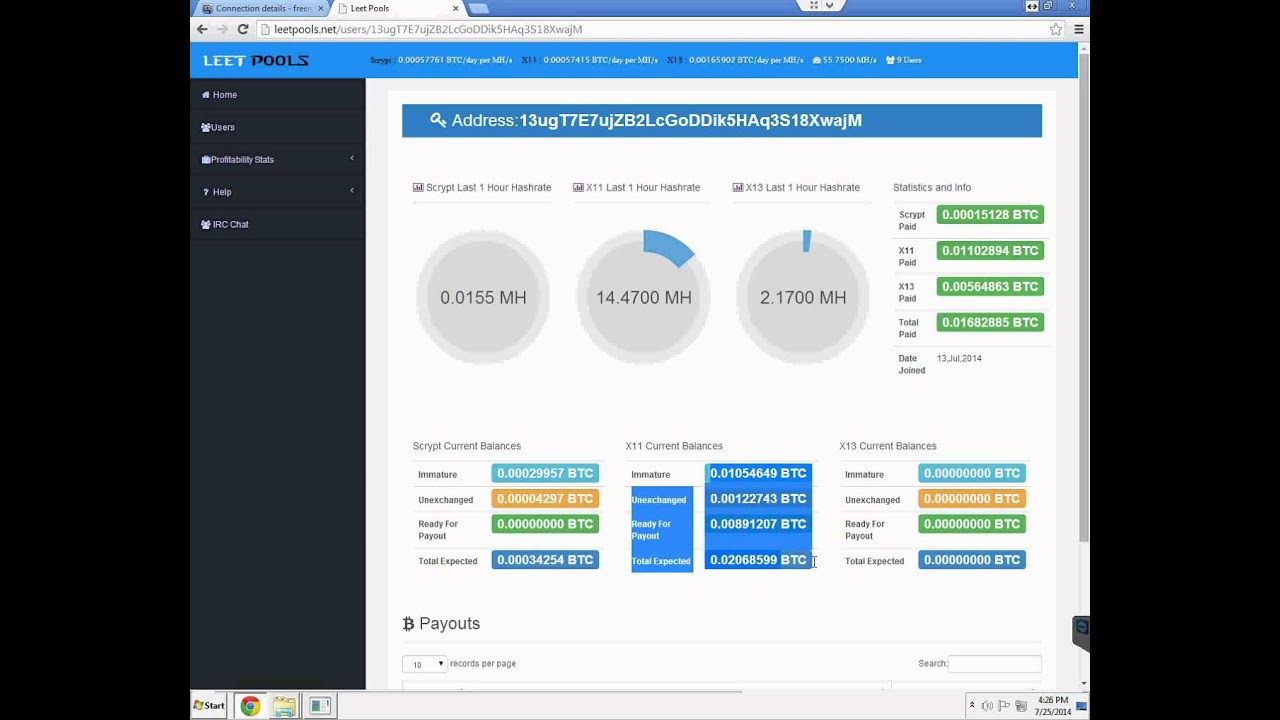 LeetPools's tweet card. How to mine X11 coins with SGMiner w/ Settings - LEETPOOLS.NET