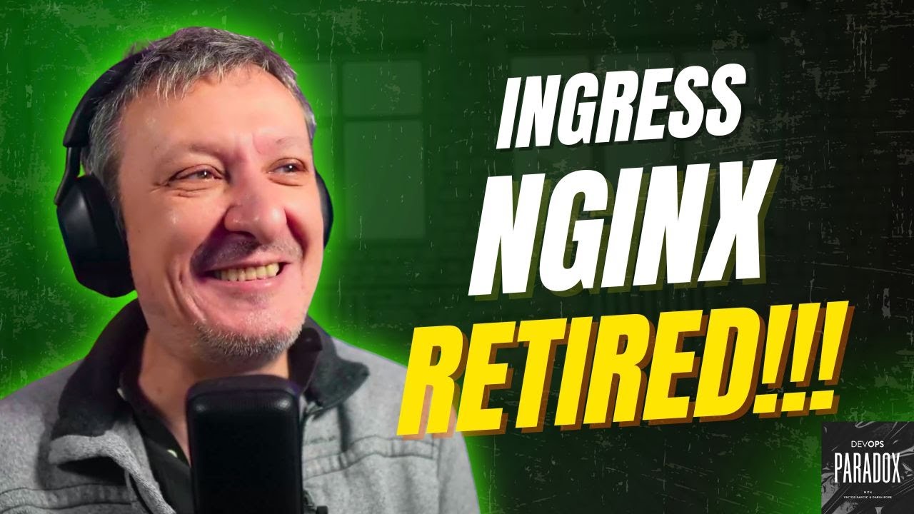 NaveenS16's tweet card. 🔴 Ingress NGINX Retiring: What It Means for Your Infrastructure