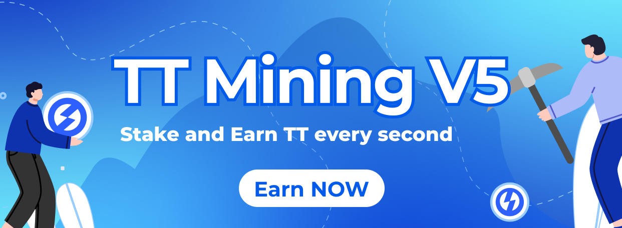 AutomatronC's tweet card. A one-stop DeFi platform where you can earn profits in TT. Download TT Wallet or use your own wallet to stake now!