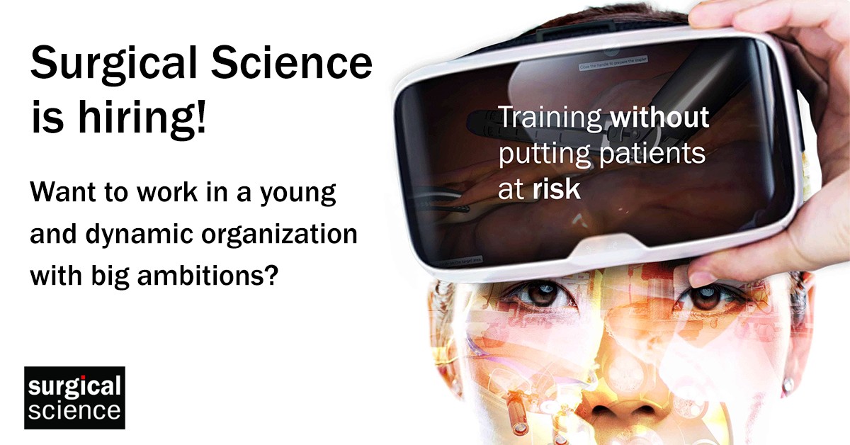 SimSurScience's tweet card. Do you want to work with unique and innovative products? As a Dev Ops/Technical tester, you will get to work with software that helps increase patient safety and ultimately save lives! For more...