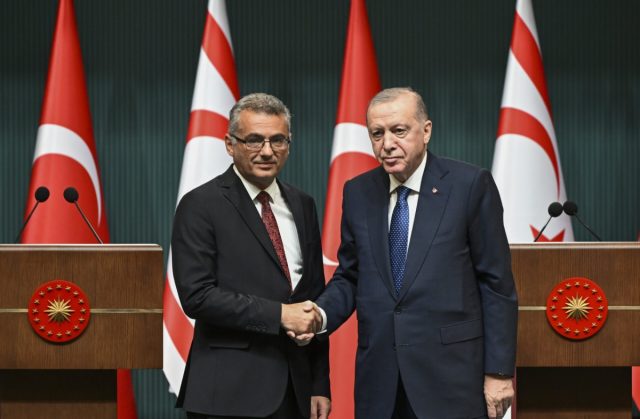 THEUSANEWTIMES's tweet card. ANKARA/NICOSIA — Turkish President Recep Tayyip Erdogan marked the 42nd anniversary of the Turkish Republic of Northern Cyprus (TRNC) on Saturday with a pledge of unwavering support, even as the re…