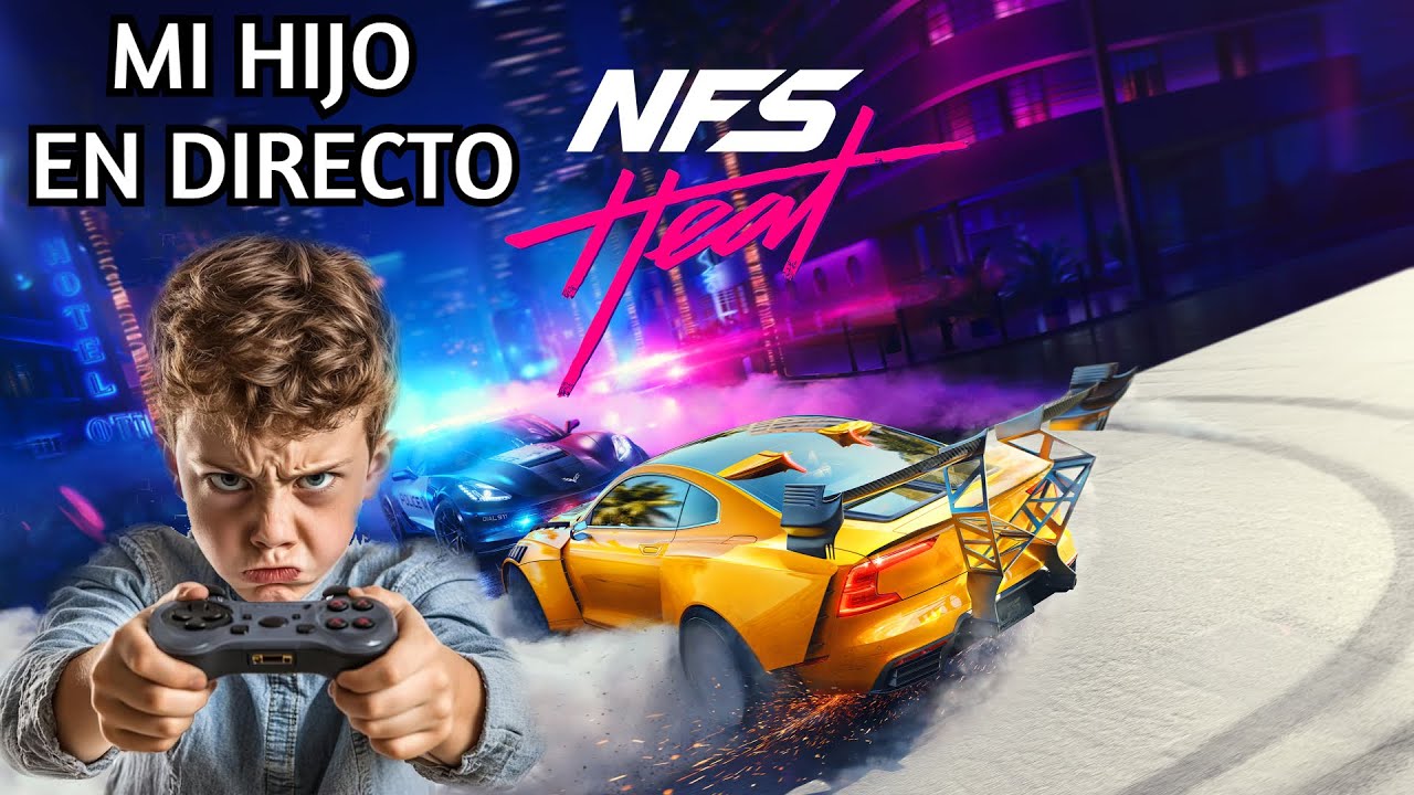 zarktiamyt's tweet card. 🔴[PS]🔴✅#NFSHEAT | CAP-18 | JUGANDO MI HIJO DE 7 AÑOS