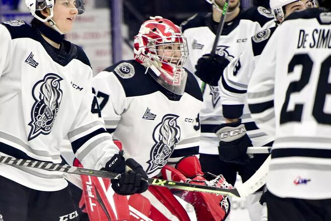 MikLalancette's tweet card. Ève Gascon deviendra samedi la deuxième gardienne de but de l’histoire à obtenir un départ dans la Ligue de hockey junior majeur du Québec, match régulier qui opposera l’Océanic de Rimouski et les...