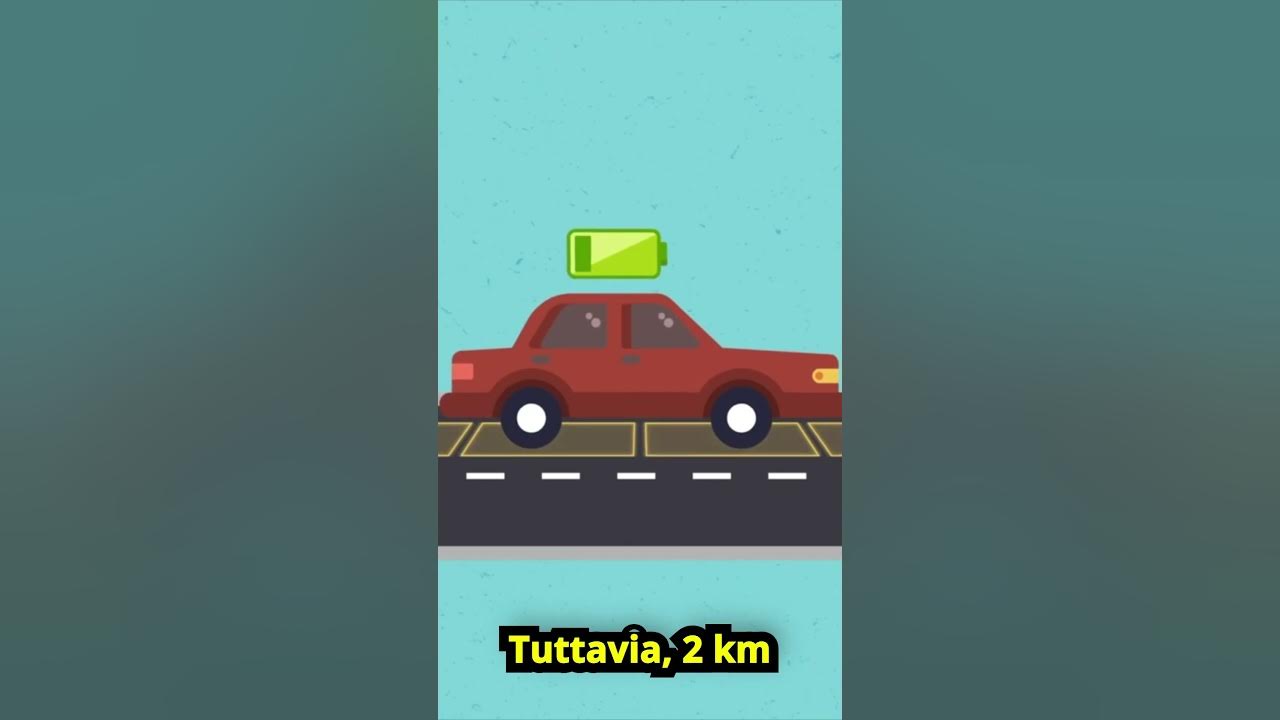 theupdaterep's tweet card. La strada che ricarica le auto elettriche #theupdate #tecnologia #auto