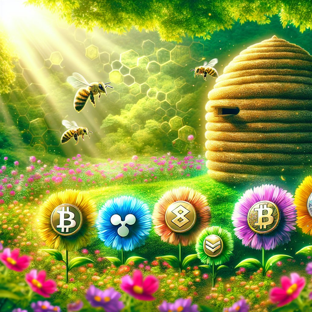 xprdotme's tweet card. In recent developments, #Dogecoin, #Cardano, and #ShibaInu are gaining attention as they eye wider adoption following a significant announcement from #Coinbase. Meanwhile, #XRP has reached a remark...