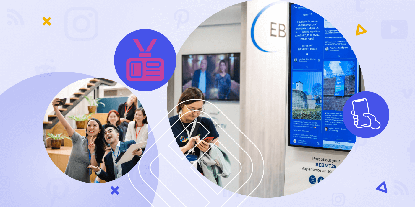 walls_io's tweet card. Turn passive viewers into active participants. Discover how interactive social walls boost engagement at events.
