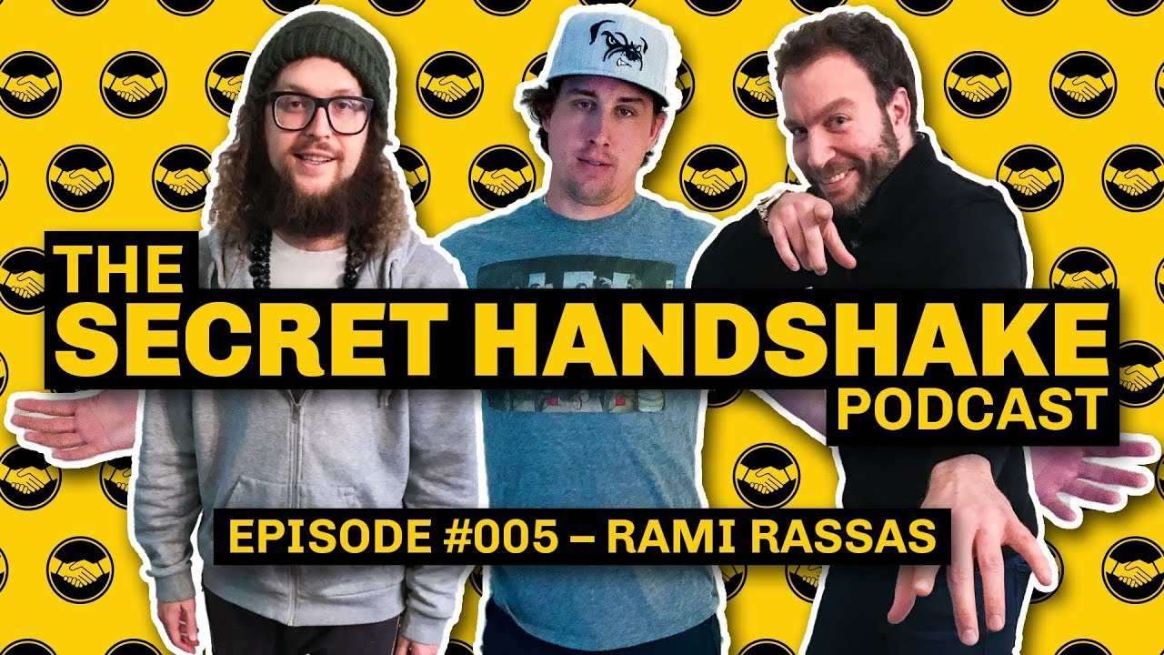 RamiRassas's tweet card. The Secret Handshake Podcast – Episode #005 – Rami Rassas