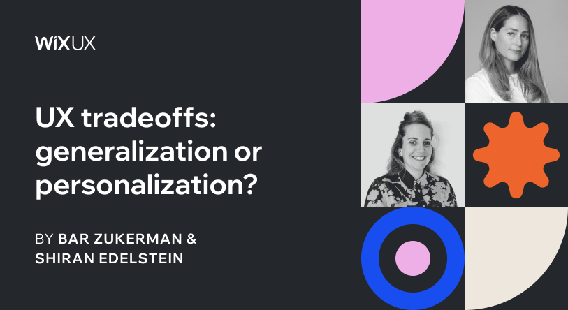 _uripaz's tweet card. Dilemmas we faced while designing experiences for Wix’s broad range of eCommerce users