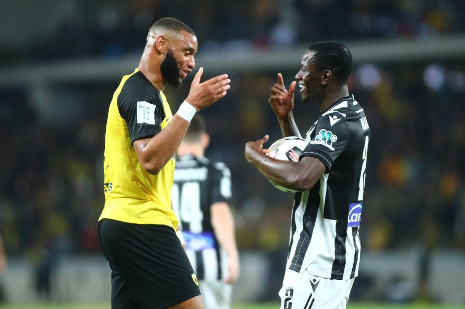 Contragr's tweet card. Ντέρμπι ΑΕΚ - ΠΑΟΚ για το Κύπελλο στη Νέα Φιλαδέλφεια και ο Λάμπρος Μπαλάφας ξεχωρίζει ένα ειδικό στοίχημα στην Interwetten