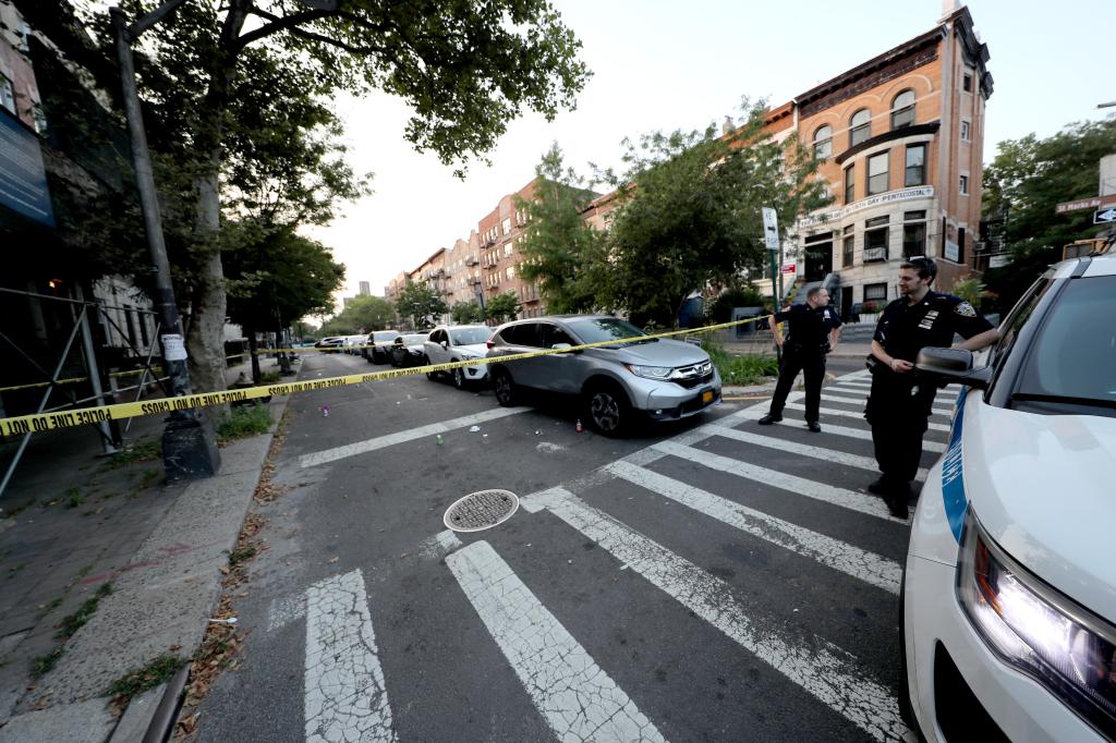 joshualebowitz's tweet card. Nearly 40 people were shot across New York City from the Fourth of July into early Sunday — including several fatalities, police sources said.