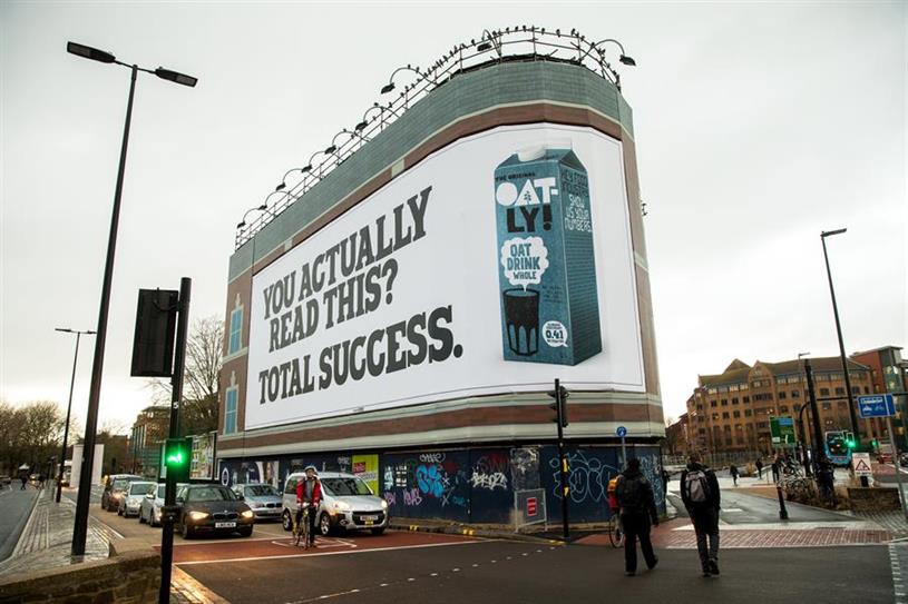 Johnwmshaw's tweet card. At some point, Oatly will face the challenge of how to hang in there as a brand when the 'free-from' category no longer has the same centrality in consumers' minds