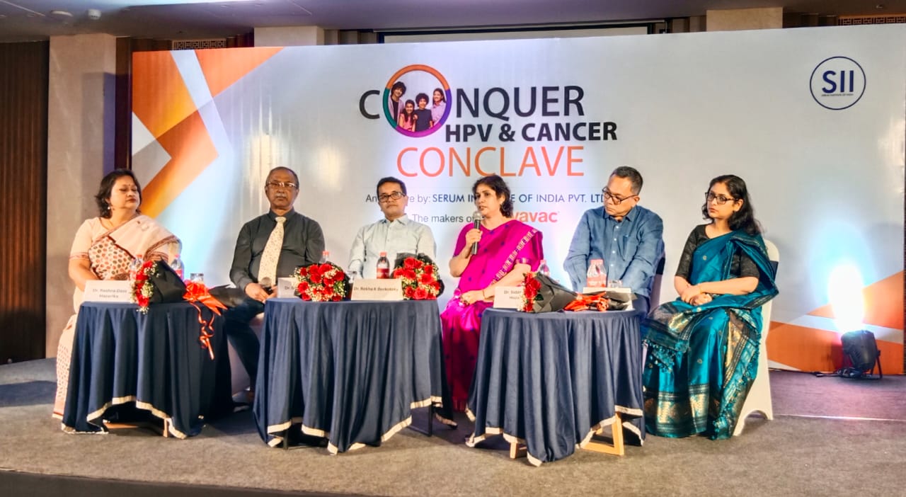 nemediahub's tweet card. Guwahati, May 20: The Serum Institute of India (SII), the world’s largest vaccine manufacturer by volume, launched its nationwide “Conquer HPV & Cancer Conclave 2025” on Tuesday in Guwahati. The...