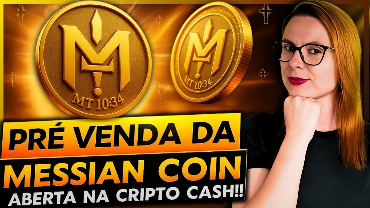 ZyraCriptonica's tweet card. MESSIAN COIN: A Primeira Cripto Cristã do Mundo! Criada por Vicky...